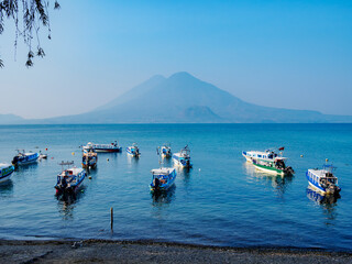 Lake Atitlan, Panajachel, Solola Department, Guatemala