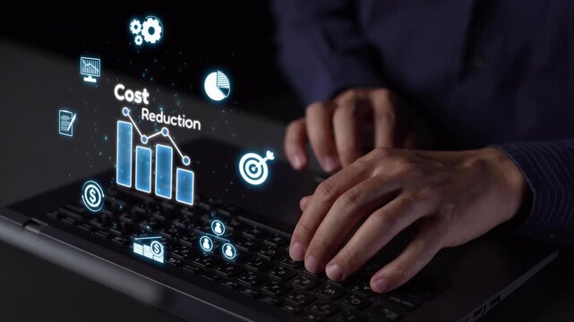 Cost reduction and cost saving through digital transformation, business cost optimization, operational cost reduction, financial savings, and resource efficiency strategies for business success. Muxer
