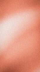 Abstract grainy background with a soft peach, copper, and white gradient. Elegant vertical blurred texture ideal for premium beauty or lifestyle backgrounds