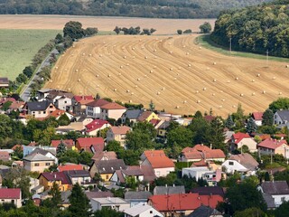 landscape of the Czech countryside
