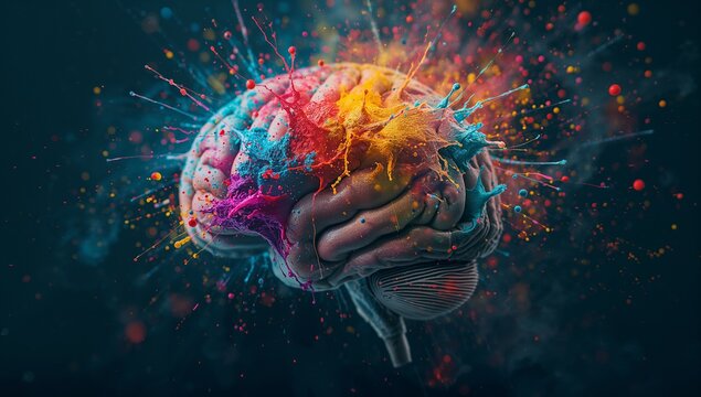 human brain in the sky