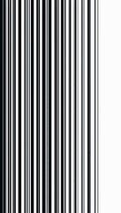 Obraz premium Vertical Black and White Barcode Illustration with Parallel Lines and Varying Widths on a Plain Background for Identification and Scanning