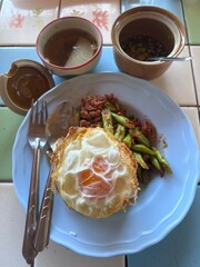 pork chop with potatoes