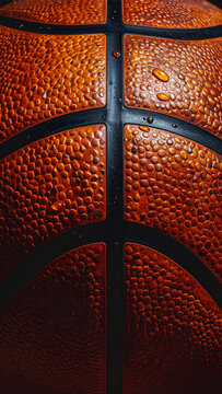Basketball orange ball