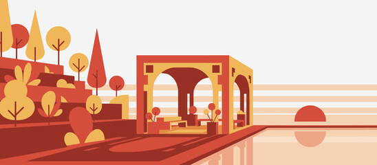 Determined athletic runner with an intense expression sprints forward on a dark road at night in a dynamic, dramatic comic book illustration style with bold outlines