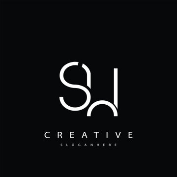 SW Abstract  Monogram Logo Design. This logo is designed with a combination of two line letters S and W 