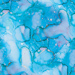 Fluid Seamless Glitter. Luxury Seamless Painting. Marble Water Color. Green Marble Background. Bronze Alcohol Ink. Pink Ink Paint. Gold Seamless Watercolor. Ink Vector Canvas. Blue Luxury Watercolor.