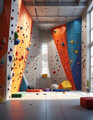 Full Frame Indoor Climbing Wall Gym 