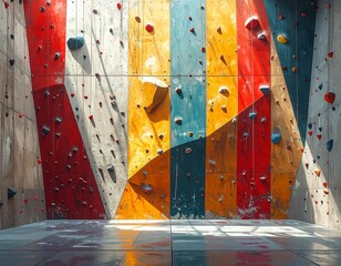Full Frame Indoor Climbing Wall Gym 
