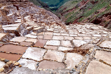 The Maras Salt Mines are a Complex of More than 3,000 Natural Salt Ponds, Located in the Sacred Valley of the Incas, near Cusco, Peru