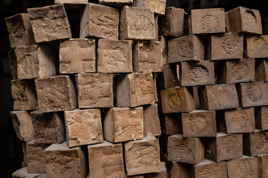 Syrian olive oil soap, famously known as Aleppo soap or Savon d'Alep, is one of the world's oldest soaps, originating in Aleppo, Syria, made from olive oil, water, and bay laurel oil