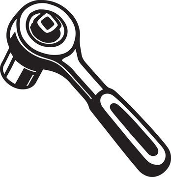 Ratchet wrench tool for mechanical work and repairs
