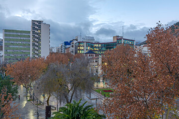 Parque de la Concordia y plaza de las Batallas, Ja&eacute;n, Andaluc&iacute;a, Espa&ntilde;a