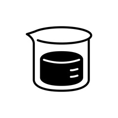 ビーカーをモチーフにした学習系アイコン