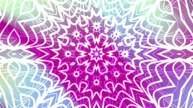 Mandala overlay pattern with geometric shapes and lines, perfect for meditation products, yoga studio branding, or wellnessthemed designs.