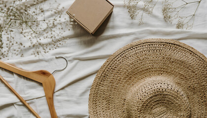 Minimalist Natural Lifestyle Flat Lay Aesthetic