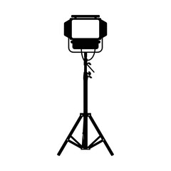 Professional Studio Softbox Lighting Equipment on Stand.