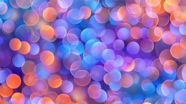 Chromatic Harmony: A captivating display of vibrant, colorful orbs dances across the frame, creating a mesmerizing spectacle of light and allure. 