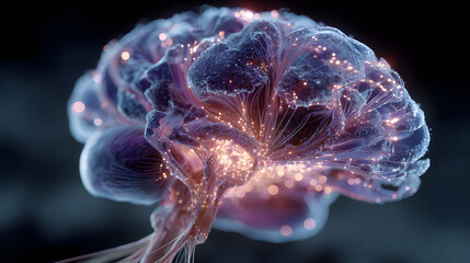 Overwhelming information data explode out of head of young human brain, too much media, too much information, maximalism, news, social media addiction. Generative AI image weber.