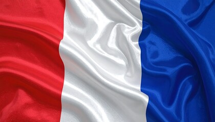 Silk France Flag Waving Bold