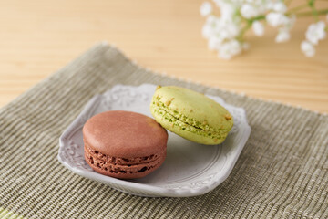 マカロン　洋菓子イメージ