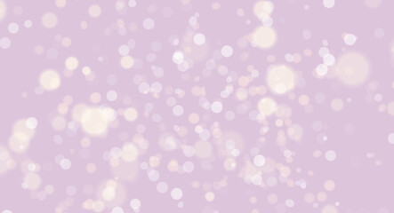 Soft Purple Bokeh Lights Abstract Background