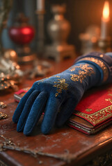 ベルベットの手袋 | velvet gloves Generative AI