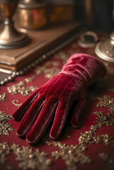 ベルベットの手袋 | velvet gloves Generative AI