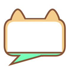 강아지 말풍선4 © 민재 강