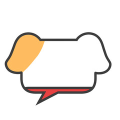 강아지 말풍선1 © 민재 강