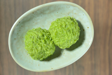 和菓子のずんだ餅