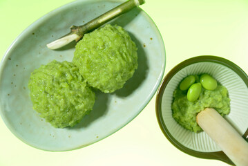 和菓子のずんだ餅