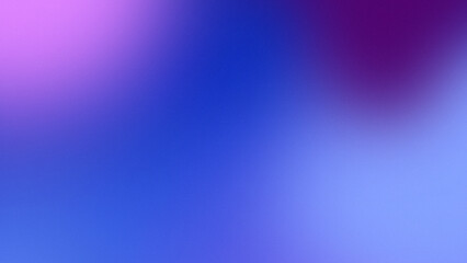 Blue and violet grainy abstract gradient background with soft focus