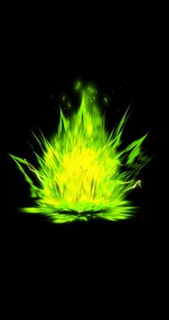 Energy Flames Suitable for All Combat