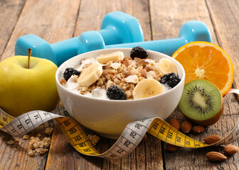 healthy breakfast meal