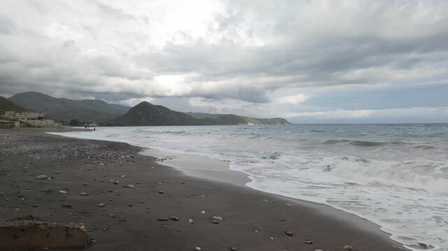 Cloudy Day At Wickie Wackie Beach In Jamaica