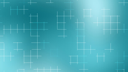 Abstract Sea Blue Grid Line Background with Soft Gradient for Digital Technology Design