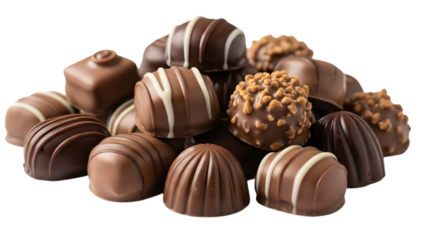 Delicious valentine's day chocolate treats and sweets for your loved one