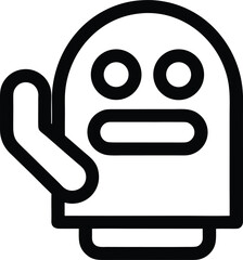 Empty vector file display