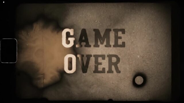 Game Over Screen with Various Damages.