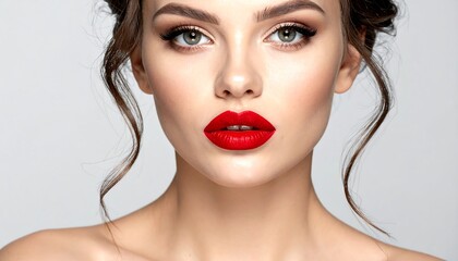 Bold lips: makeup artistry
