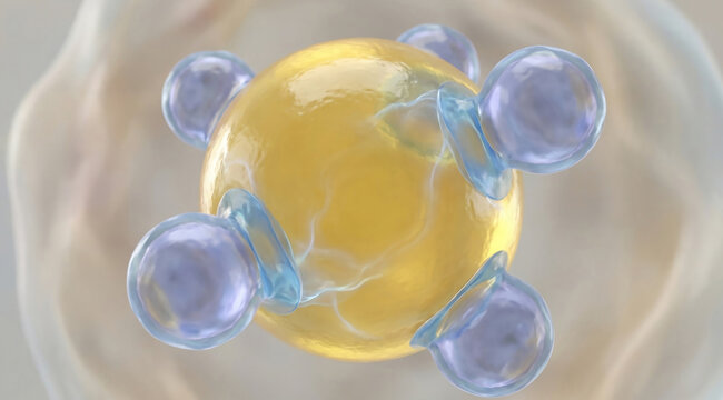 Lipophagy Mechanism: Lysosomes Fusing with Lipid Droplet for Fat Hydrolysis