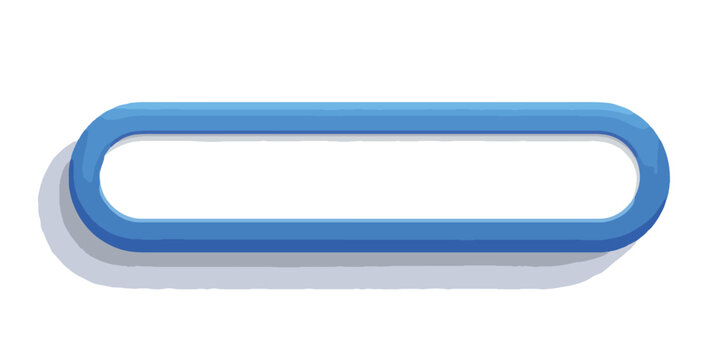 Marco azul rectangular con bordes redondeados y espacio transparente en blanco, ideal para texto o logotipo en dise&ntilde;o web moderno.