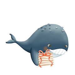 cute whale