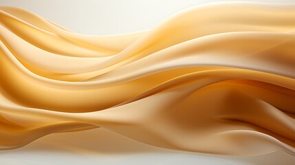 Fototapeta premium Elegant satin fabric in soft gold