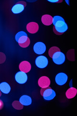 電飾　イルミネーション　玉ボケ　光　きらきら　明かり