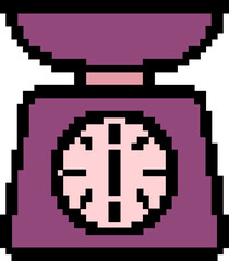 Obraz premium Vintage purple scale with pink accents on black background