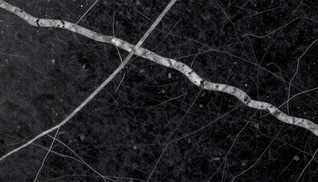 High-End Black Marble Abstract Pattern 高級感のある黒大理石抽象パターン