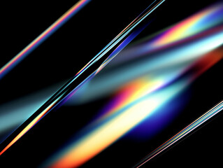 Prism Glass Rainbow Illumination