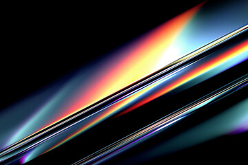 Prism Glass Rainbow Illumination